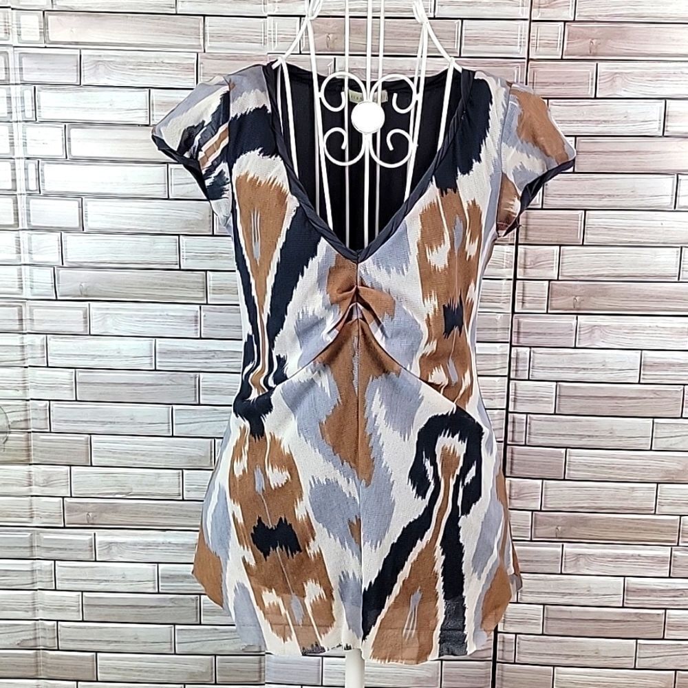 Weston Wear short sleeved blouse Size M